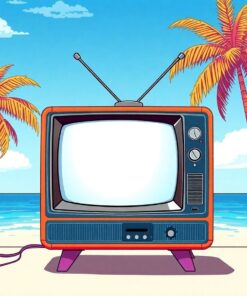 Longboard Television Paint Numbers