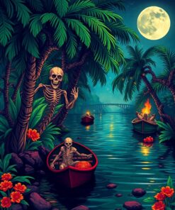 River Journey Paint Numbers