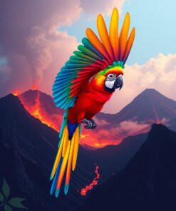 Volcanic Flight Paint Numbers