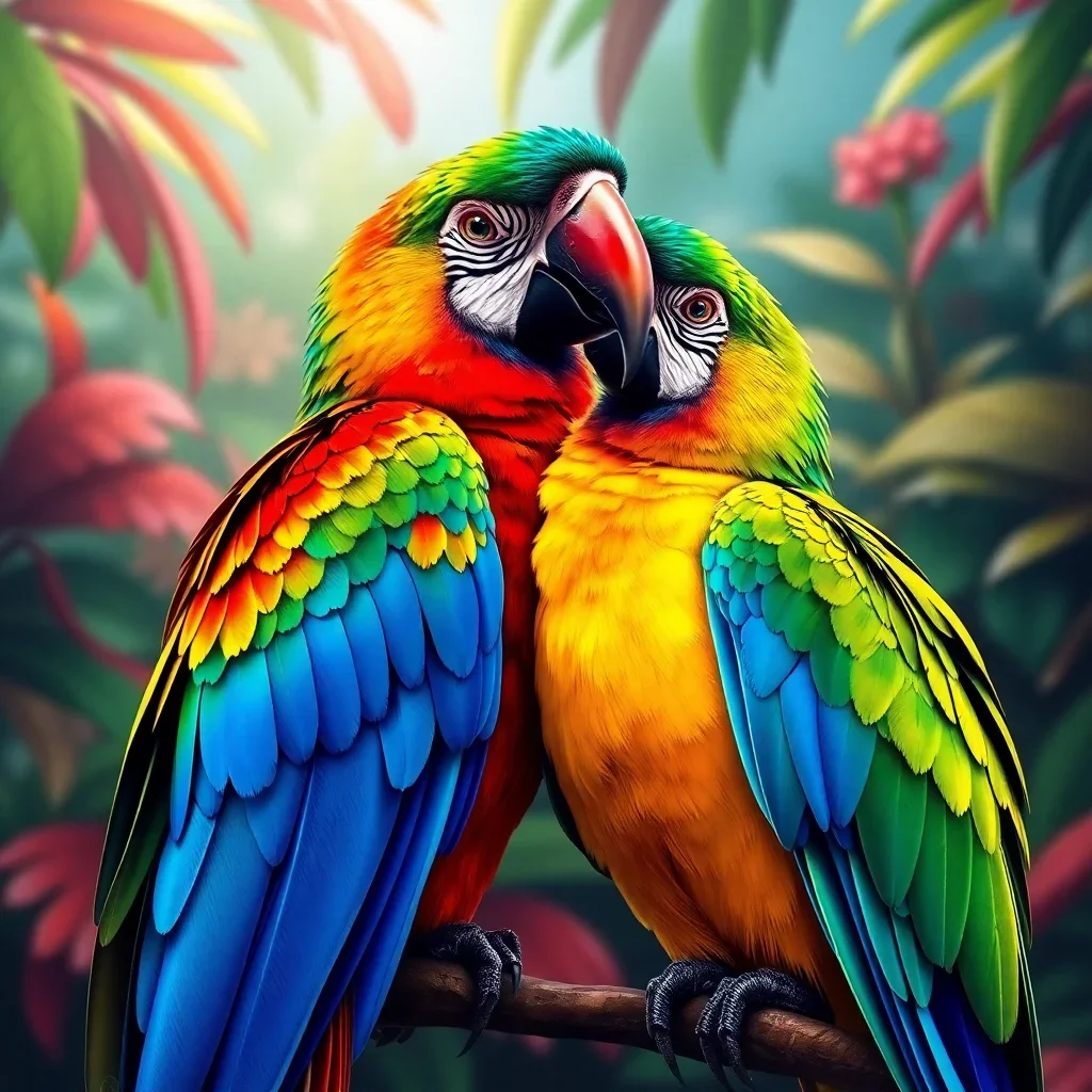 completed artwork display