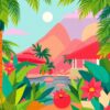 Tai Oasis Paint Numbers