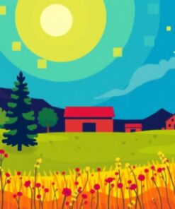 Malecon Dusk Paint Numbers