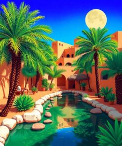Medina Oasis Paint Numbers