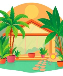 MidCentury Hideaway Paint Numbers