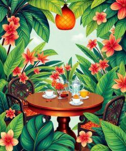 Tea Hour Paint Numbers