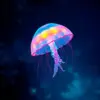 Tropical Midnight Jellyfish Glow Paint By Numbers
