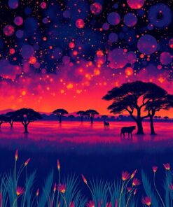 Plains Embers Paint Numbers