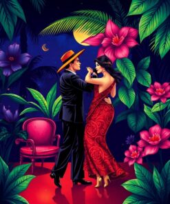 Midnight Rumba Paint Numbers