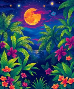 Night Glow Paint Numbers