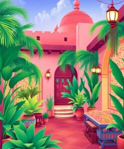 Sweets Oasis Paint Numbers