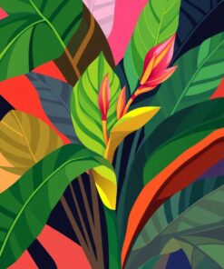 Retro Cubism Paint Numbers