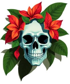 Skull Shadows Paint Numbers