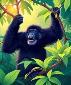 Siamang Song Paint Numbers