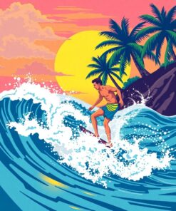 Wave Rider Paint Numbers