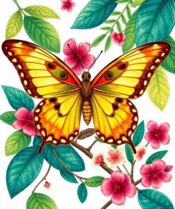 Log Birdwing Paint Numbers