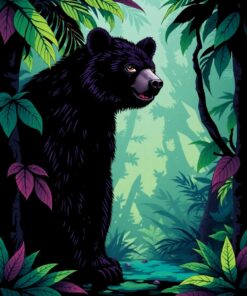 Bear Shadow Paint Numbers