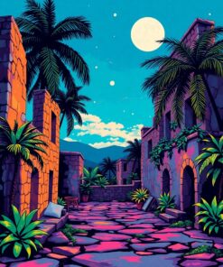 Fever Ruins Paint Numbers