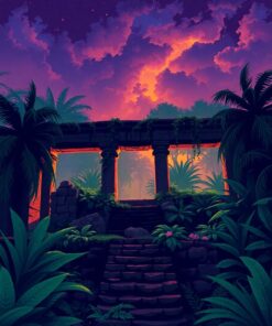 Ruin Shadows Paint Numbers