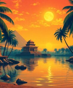 Antiquity Glow Paint Numbers