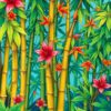 Nouveau Bamboo Paint Numbers