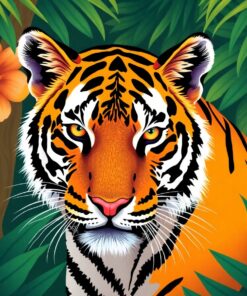 Bengal Tiger Paint Numbers