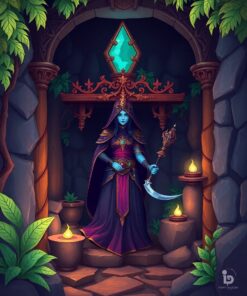 Sorceress Keep Paint Numbers