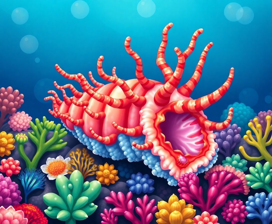 tropical-ocean-floor-gastropod-paint-by-numbers-kit
