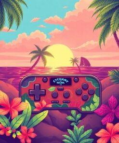 Ocean Gamepad Paint Numbers