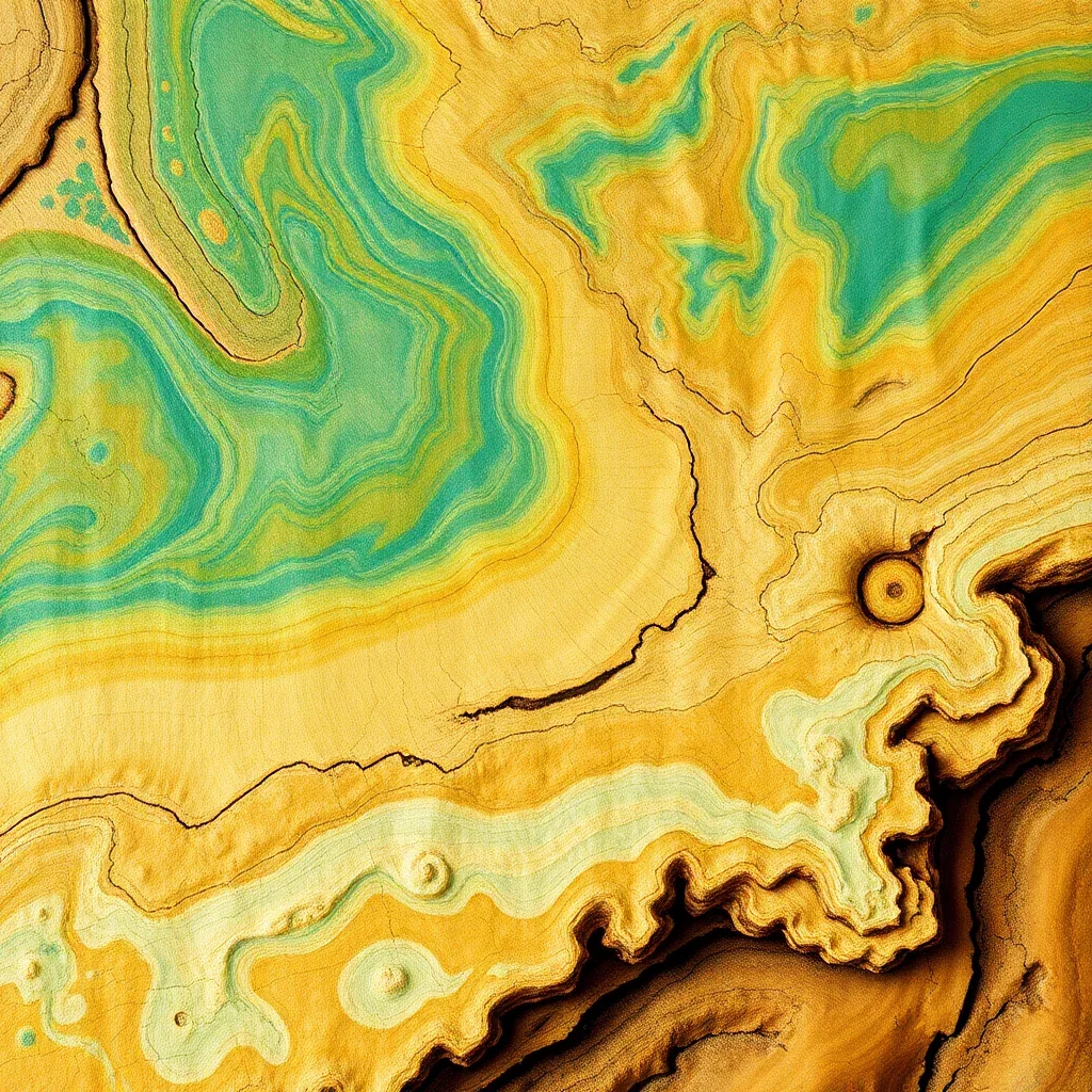 Tropical Ocean Salt Timber Paint By Numbers Kit - Beach Art completed