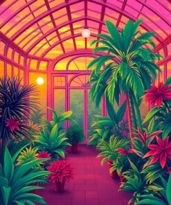 Orangery Sunset Paint Numbers