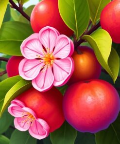 Guava Flora Paint Numbers