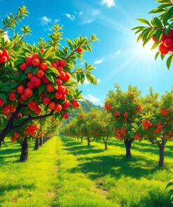 Orchard Sunbeams Paint Numbers