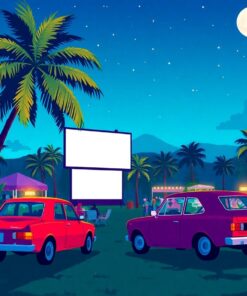 Movie Night Paint Numbers