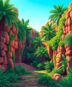 Sandstone Ruins Paint Numbers