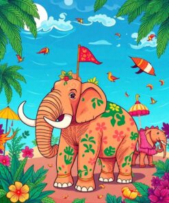 Ocean Parade Paint Numbers