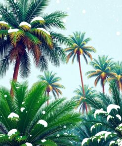 Beneath Snow Paint Numbers