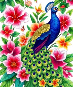 Floral Elegance Paint Numbers