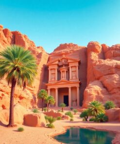 Petra Oasis Paint Numbers