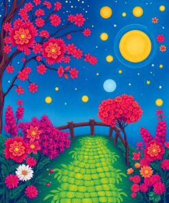 Flamingo Motel Paint Numbers