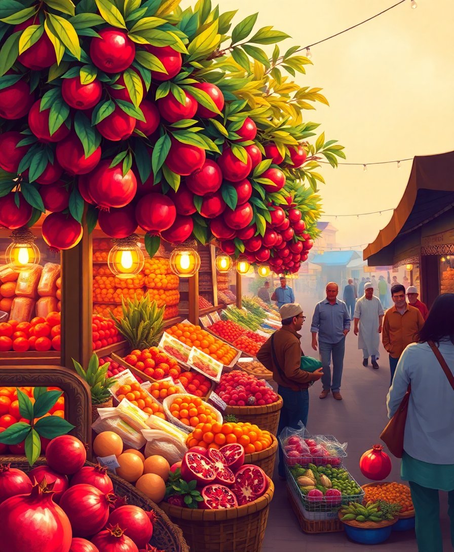 Market Glow Paint Numbers Market Glow Paint Numbers