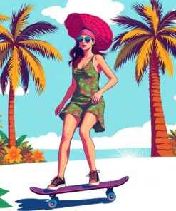 Art Skater Paint Numbers