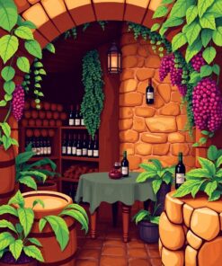 Wine Cellar Paint Numbers