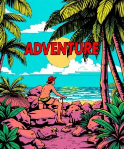 Comic Adventure Paint Numbers