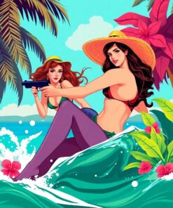 Heroine Chase Paint Numbers