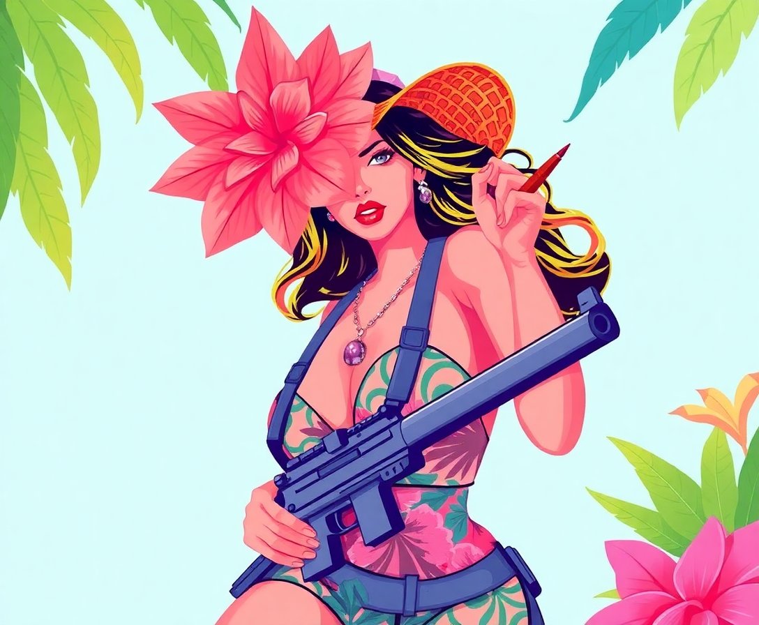 tropical-pulp-heroine-chase-paint-by-numbers-kit