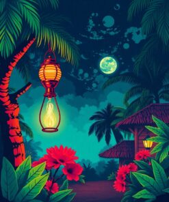 Lantern Thriller Paint Numbers