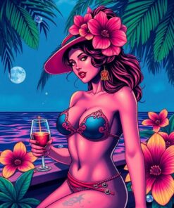 Lounge Siren Paint Numbers