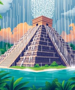 Pyramid Downpour Paint Numbers