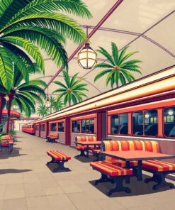 Transit Lounge Paint Numbers