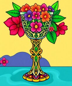 Celtic Goblet Paint Numbers